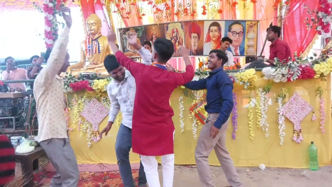 वीनू शाक्या बौद्ध जी ll गजब डांस ll ग्राम घाटमपुर कुरावली