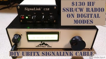uBITX  $130 HF/SSB radio part 5 build a SignaLink USB cable