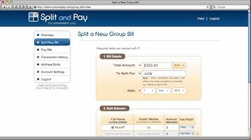 Split and Pay - How It Works