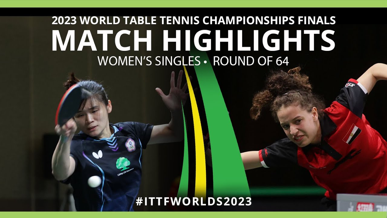 Li Yu-Jhun vs Hana Goda | WS R64 | 2023 ITTF World Table Tennis Championships Finals