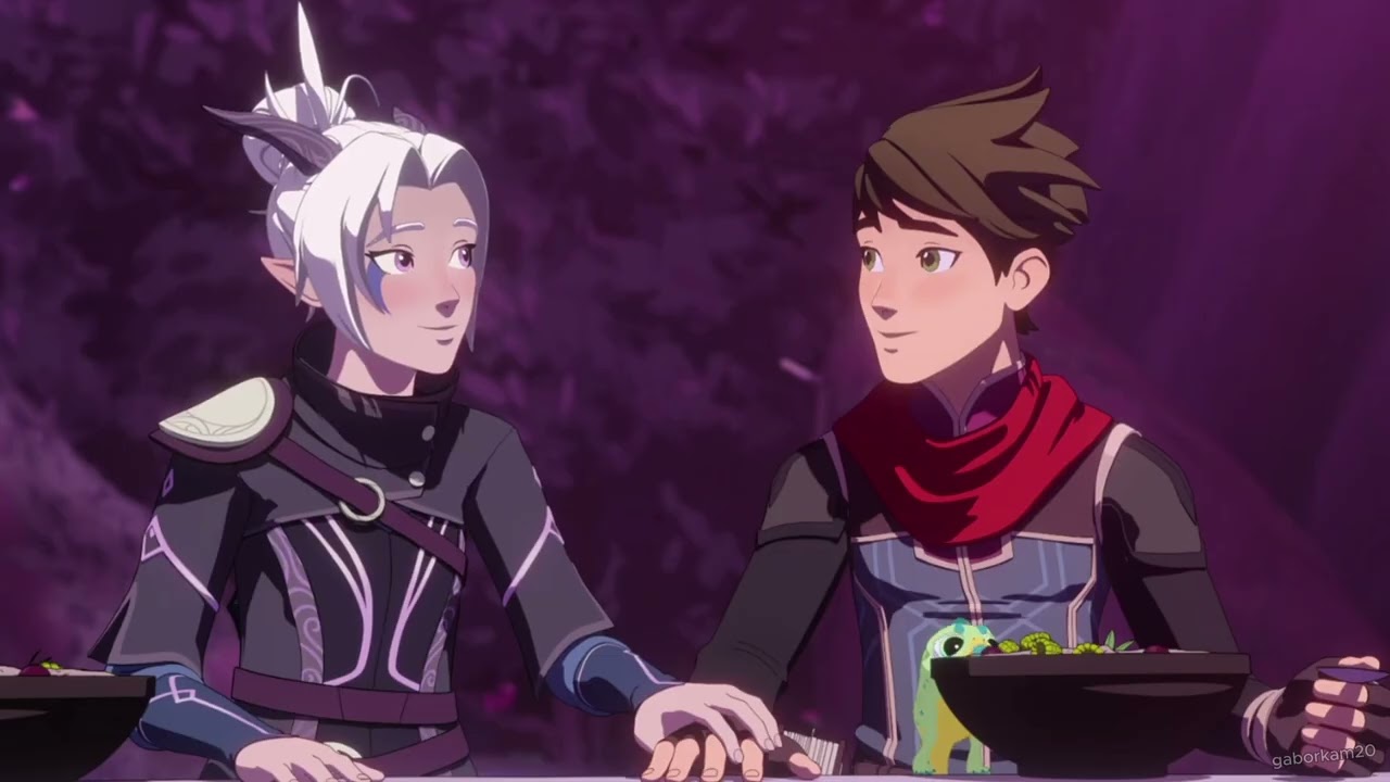 The Dragon Prince   Callum & Rayla Being in Love
