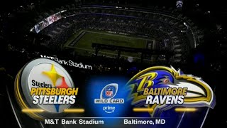 2024 AFC Wild Card Steelers vs Ravens TSN Highlights (Prime Intro)