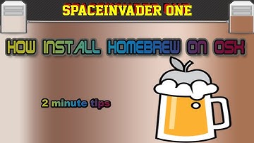 How to install homebrew on OSX - 2 minute tips ep 04