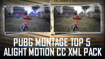 Top Alight motion CC Pack For Montage | Pubg Montage CC Preset | CC Pack For edit | @DAILYreact08
