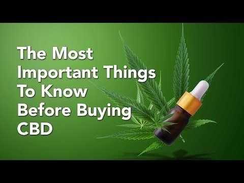 What's The Best CBD Oil?  Most Important Things To Know About CBD Before Buying