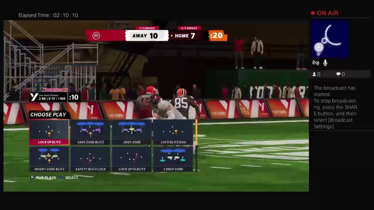 Madden 21 the yard live stream YouTube