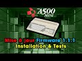 The a500 mini  mise  jour du firmware 111  installation et tests fr