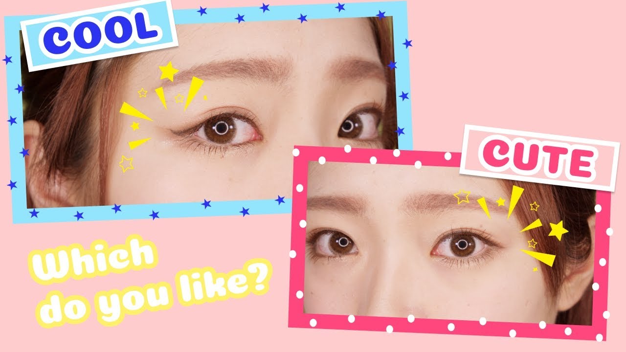 How to Draw Cute & Cool Eyeliner?