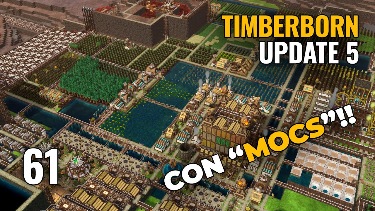 TIMBERBORN: Update 5 | ep 61 | CON MODS - Gameplay español - YouTube
