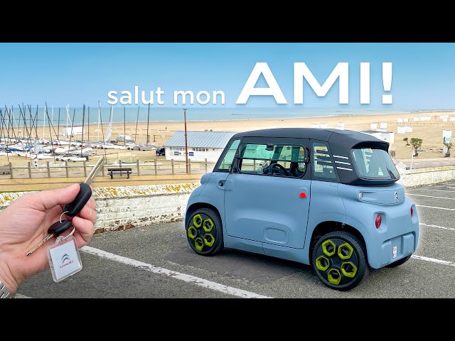 Citroën AMI (8 hp) - POV drive & walkaround! - YouTube