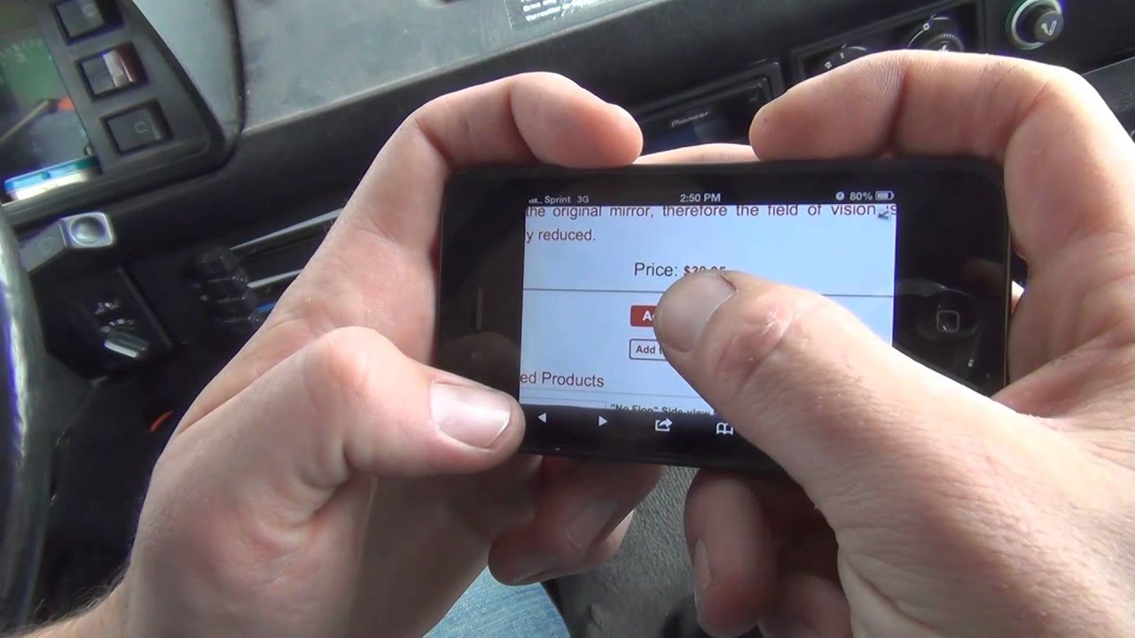 GoWesty : Rear View Mirror Replacement (Vanagon)