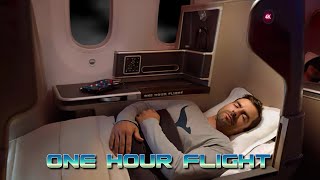 First Class Cabin White Noise Ambience · for Sleeping, Relaxation or Studying · 4K Ultra HD