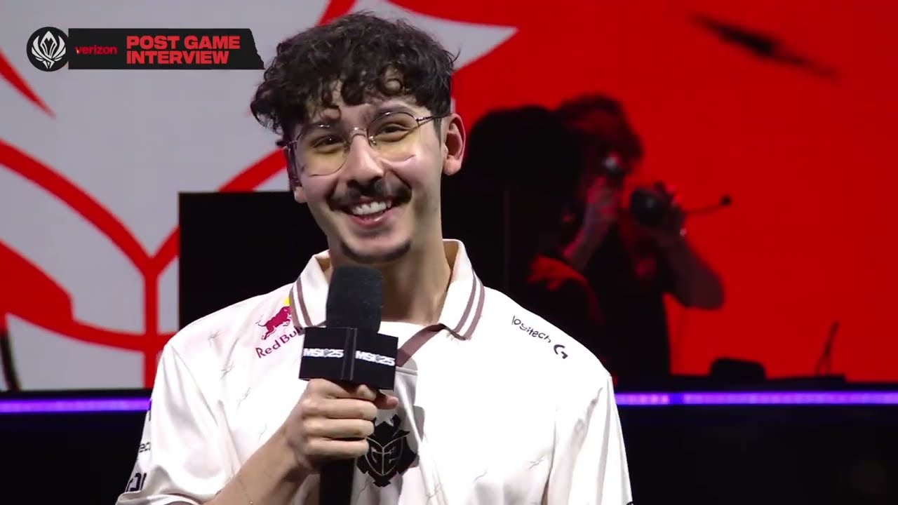 "I really want to play against BIN" - G2 BROKENBLADE Post-Game Interview (G2 vs FUR - MSI 2025)