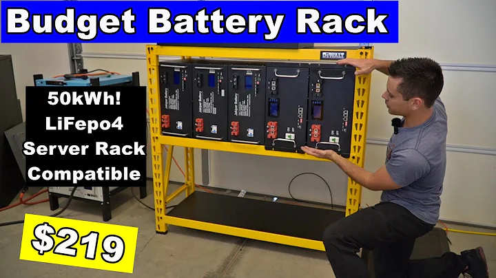 Dirt Cheap Server Rack for Offgrid Solar Batteries