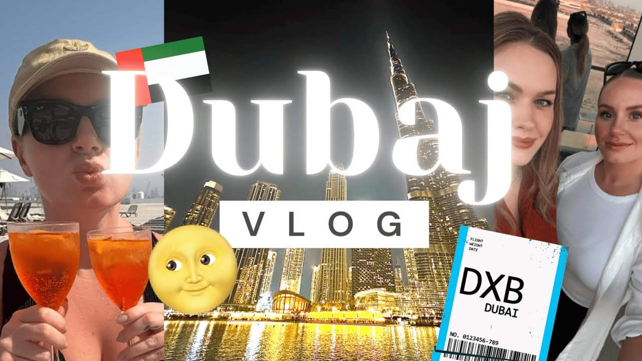 DUBAJ VLOG část 1. - Burj Khalifa mi doslova vyrazila dech! 😱🇦🇪