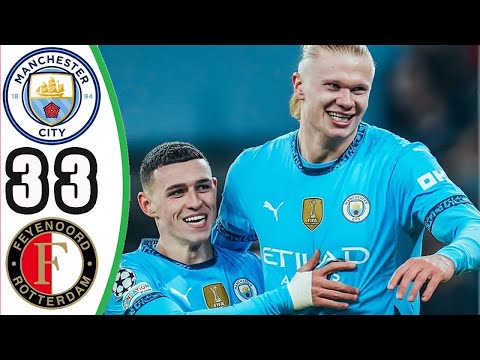 agen resmi toto 88 x aleksis toto - ManchesterCity vs Feyenoord 3-3 || Highlights & All Goals ||UEFA Champions League 2024/25
