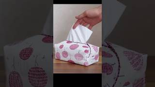 Advanced fabric tissue box for different decor styles!