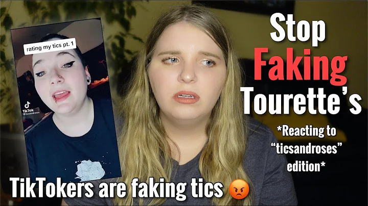 Girl with Real Tourettes Reacts to Tiktoker Faking Tourettes | TicsandRoses Edition