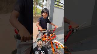HADIAH MOTOR CROSS BUAT ADIK‼️🤯😱@vlog4u1987 #remix #dubbi...