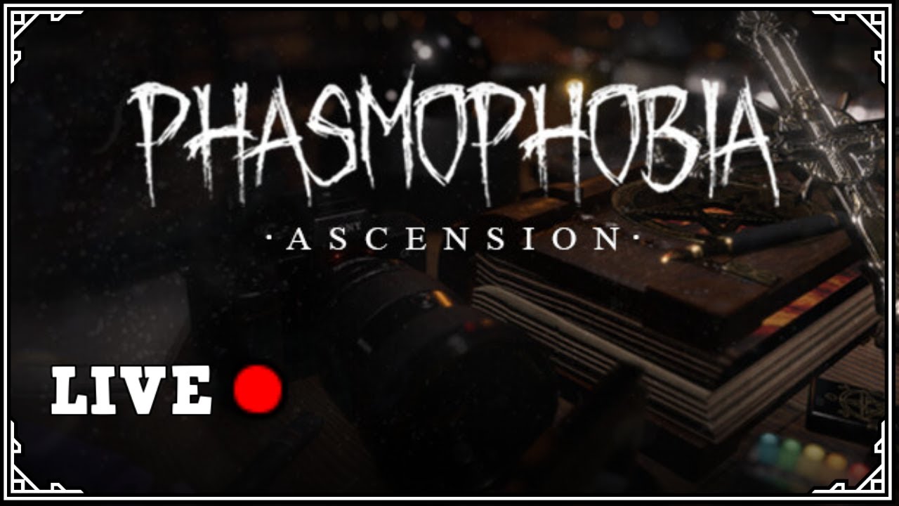Playing The NEW Phasmophobia Update LIVE.. - YouTube