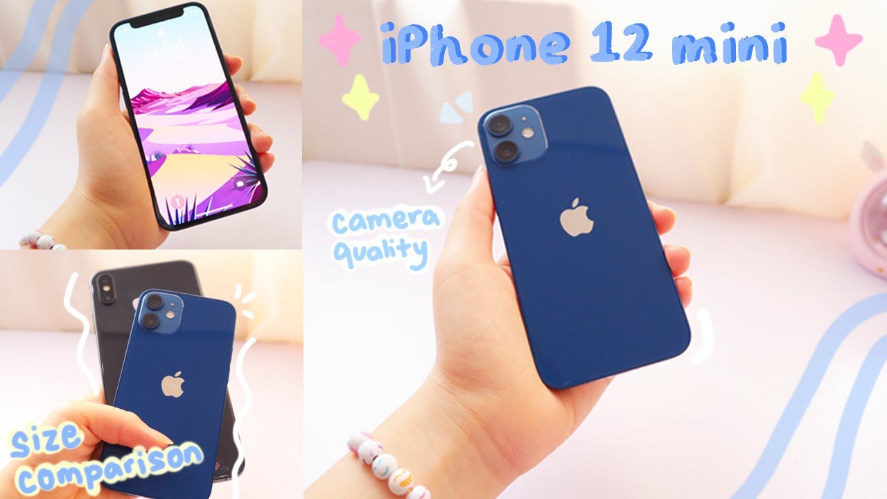 Blue Iphone 12 Mini Unboxing Camera Test Size Comparison With Other Iphones Aesthetic Vlog Youtube Blue Iphone 12 Mini Unboxing Camera Test Size Comparison With Other Iphones Aesthetic Vlog Youtube