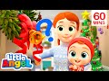 Whos at the door christmas  little angel fun cartoons  moonbug kids cartoon adventure