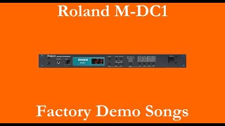 Roland M-DC1 - Démos internes - Factory Demo Songs - YouTube Roland M-DC1 - Démos internes - Factory Demo Songs - YouTube