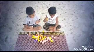 Threading beads onto a string - develops bilateral coordination of the child's hand & eyes.