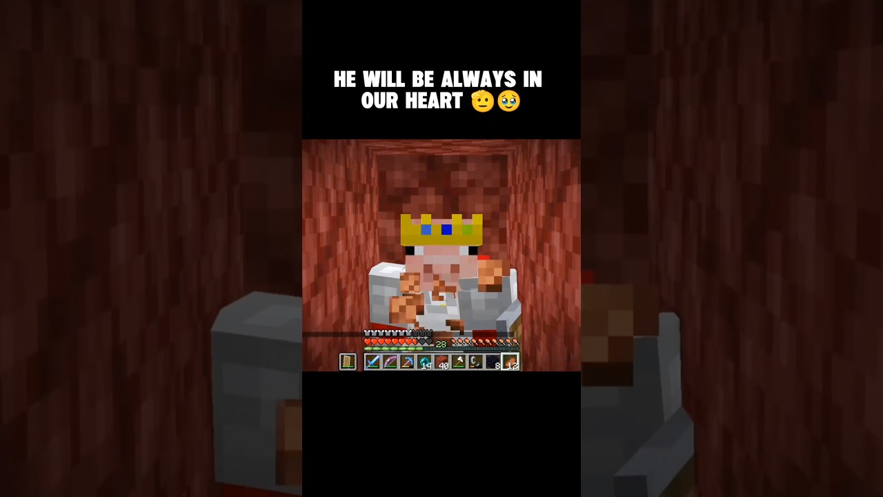 POV: You accidentally pull off a Technoblade moment 🦾😭 #minecraft #minecraftmemes