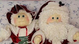 Cabbage Patch Kids (Santa and Mrs. Claus) Christmas Edition- Christy Claus and Nicolas