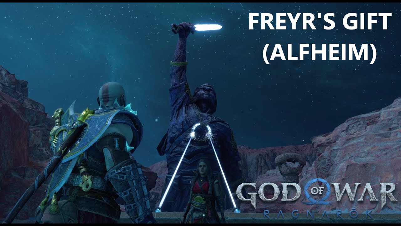 Freyr's Gift (Alfheim) Side Mission (God of War Ragnarök) (4K 60 FPS