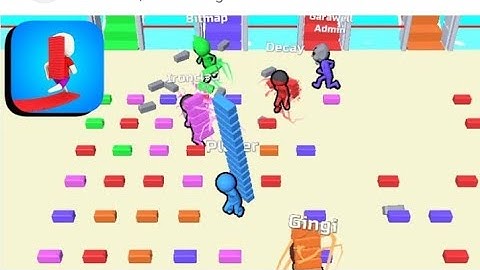 Bridge Race Gameplay - All Levels (Android, iOS) #1 😯🎮💥