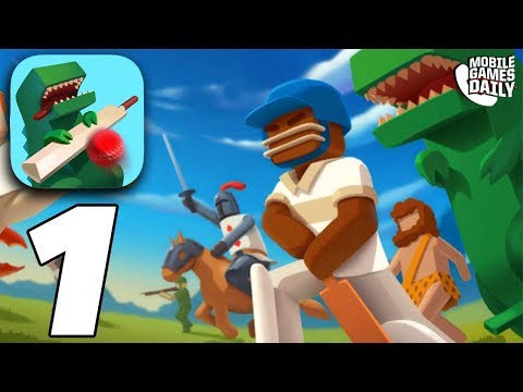 Видео: Apple Arcade: Cricket Through The Ages - забавная игра о ударах