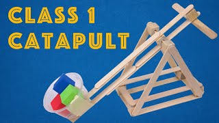 Young Engineers: Class 1 Catapult - Easy and Fun DIY STEM Project for Kids