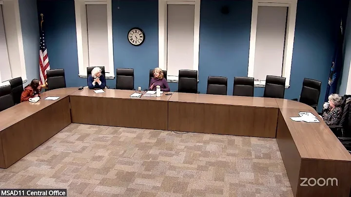 MSAD11 Curriculum Committee Meeitng 12/9/2025