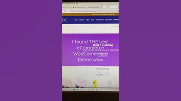 This WooCommerce theme is crazy good for eCommerce sites! #woocommerce #shorts #themeforest