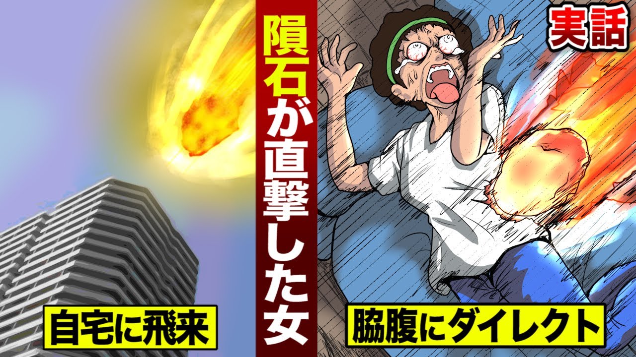 True Story] A woman was hit by a meteorite. It flew into her home