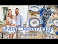 Easter weekend vlog easy spring recipes  crafts  planting our garden   so much more