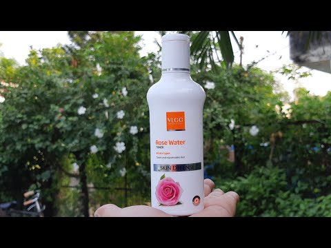 Vlcc rose water toner review | herbal face toner |