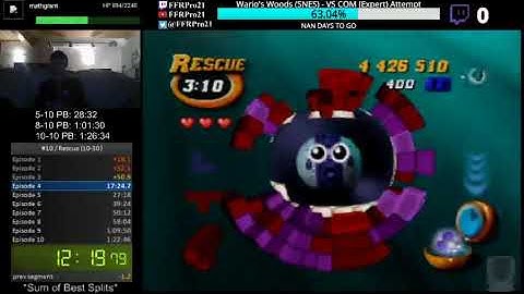 N64 - Tetrisphere (Rescue Speedrun) - 5-10 in 27:43, 8-10 in 59:11, and 10-10 in 1:24:41