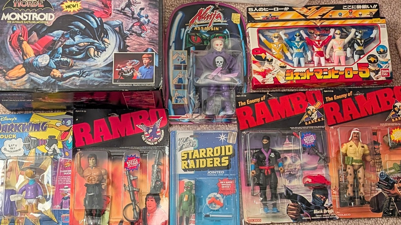 Unboxing: Vintage 1980's Action Figures: Part 257 - YouTube