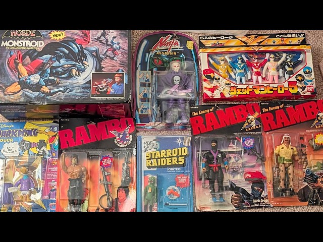 Unboxing: Vintage 1980's Action Figures: Part 257 - YouTube