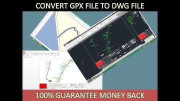 Convert GPX file To Autocad