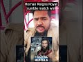 #Roman Reigns Royal rumble match win#