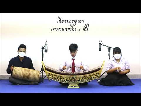 เดี่ยวระนาดเอก-เพลงนกขมิ้น 3 ชั้น