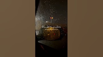 (فاذكروني أذكركم واشكروا لي ولا تكفرون)  || سورة البقرة || أية ﴿152﴾ القارئ||اسلام صبحي|| ارح سمعك 💆