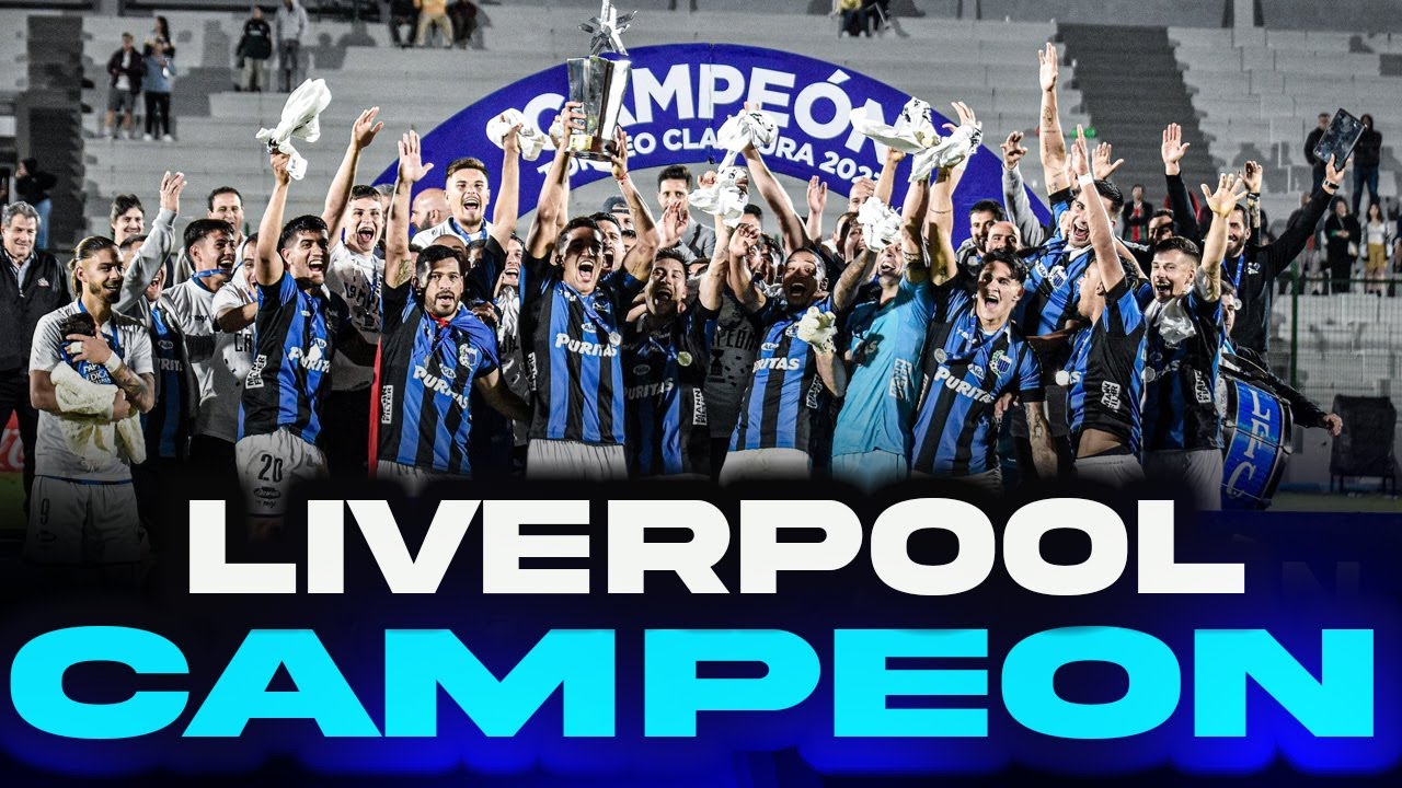 Liverpool es campeón del Torneo Clausura del fútbol en Uruguay, gracias al  empate de sus escoltas