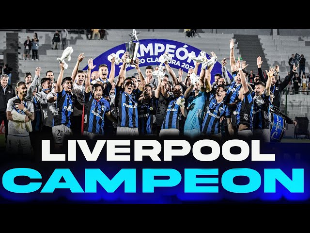 Liverpool es campeón del Torneo Clausura del fútbol en Uruguay, gracias al  empate de sus escoltas