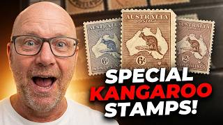 Rare Australian Specialised Kangaroo Stamp Collection Worth a Small Fortune!