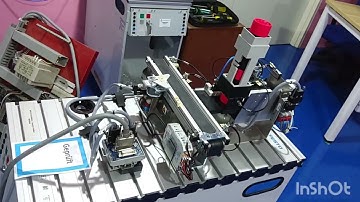 PLC controlling FESTO MPS D, distribution station